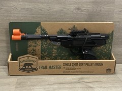 TRAIL MASTER SINGLE SHOT SOFT PELLET AIRGUN 7MM SOFT RUBBER AMMO