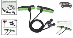 Crossbow Cocking Device Double Handle Rope Cocker Aid for Hunting and Shooting