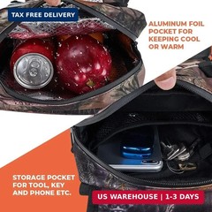 KEMIMOTO ATV Tank Bag Water-resistant Cooler All Terrain Vehicles Accessories Mo