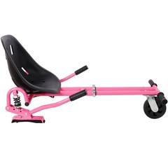 Hoverboard Go-Kart Seat Attachment Fits 6.5″ 8″ 10″ Hoverboards Pink