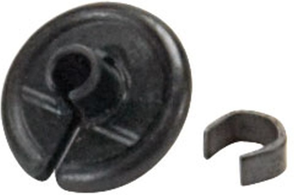 Allen Kisser Button Soft Polymer Black With Metal Clips