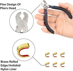 Archery Bow Square Nocking Point Pliers Kit T-Shape Ruler String Tuning Tool Set