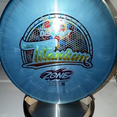 Discraft Titanium Zone Blue 176g 4 3 0 3 Putt & Approach Disc