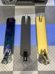 Proto Space Case 5.0″ Pro Scooter Deck Lot of 3 Multicolor Lightweight