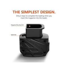 Ludex Magazine Speed Loader for Glock 9mm/.40.Fits Glock 17,18,19,22,23,24,26…