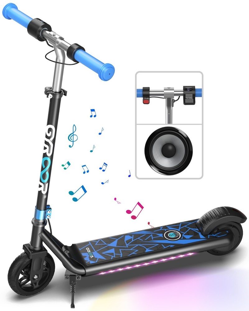 MIHOVER H30MAX 150W 10mph Speed Kids Electric Scooter For 6-12 Years Old-Blue