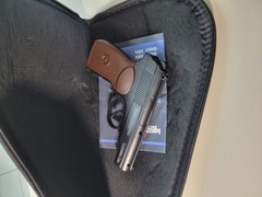CO2 Lancer Air Saber XMK .177 (4.5mm) CO2 Semi-Automatic Air Pistol with Case