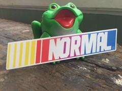 NASCAR NORMAL Bumper Funny gift Parody Skate Punk Truck Art Logo Sticker Decal