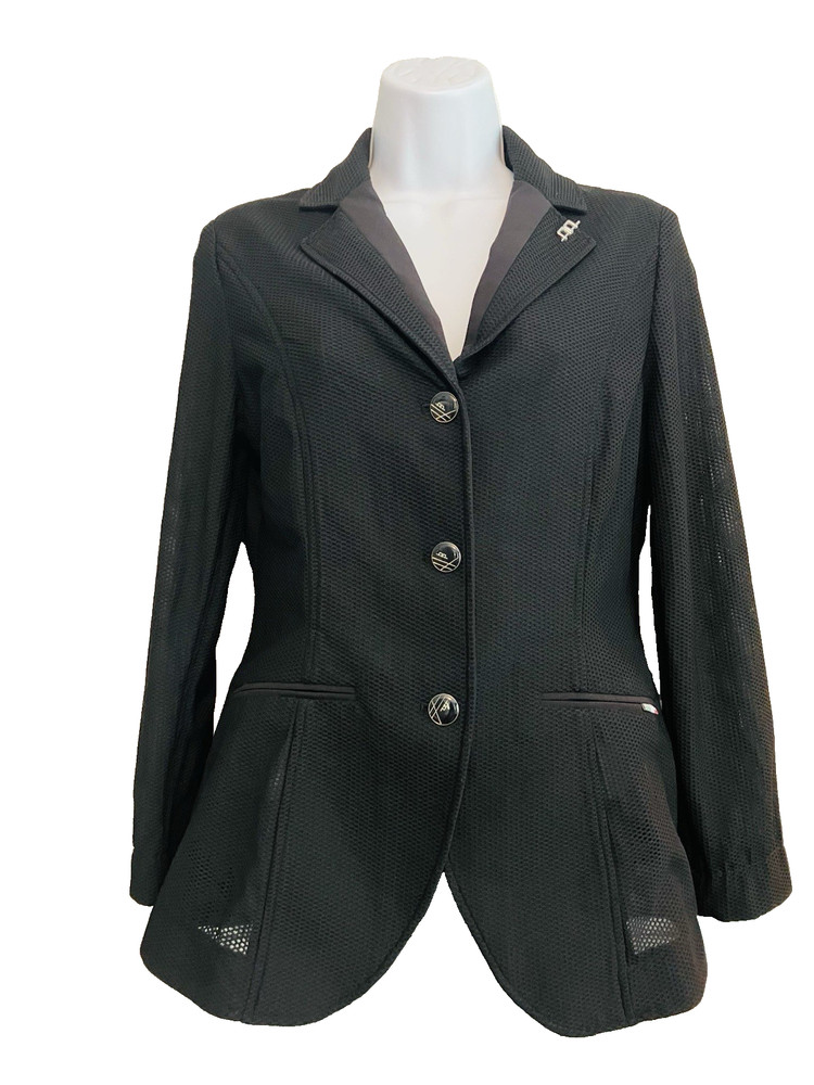 S) ALESSANDRO ALBANESE AA Ladies’ Black Mesh MOTION LITE Blazer
