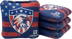 Professional Dual Sided Cornhole Bags- 16 oz 6×6 w/ Resin Fill – Official Tou…