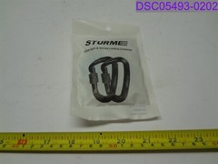 2-pack Sturme 12KN Carabiners 7075 Aircraft Aluminum 3″ l x 2″ w