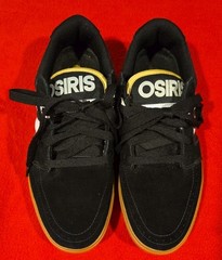 Vtg Osiris Lumin Black Skateboard Shoes Men’s Size 9.5 Great Condition