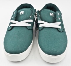 etnies Jameson 2 ECO TFTF Skateboard BMX Skate Shoes US 12 Green Cork Insole NOS