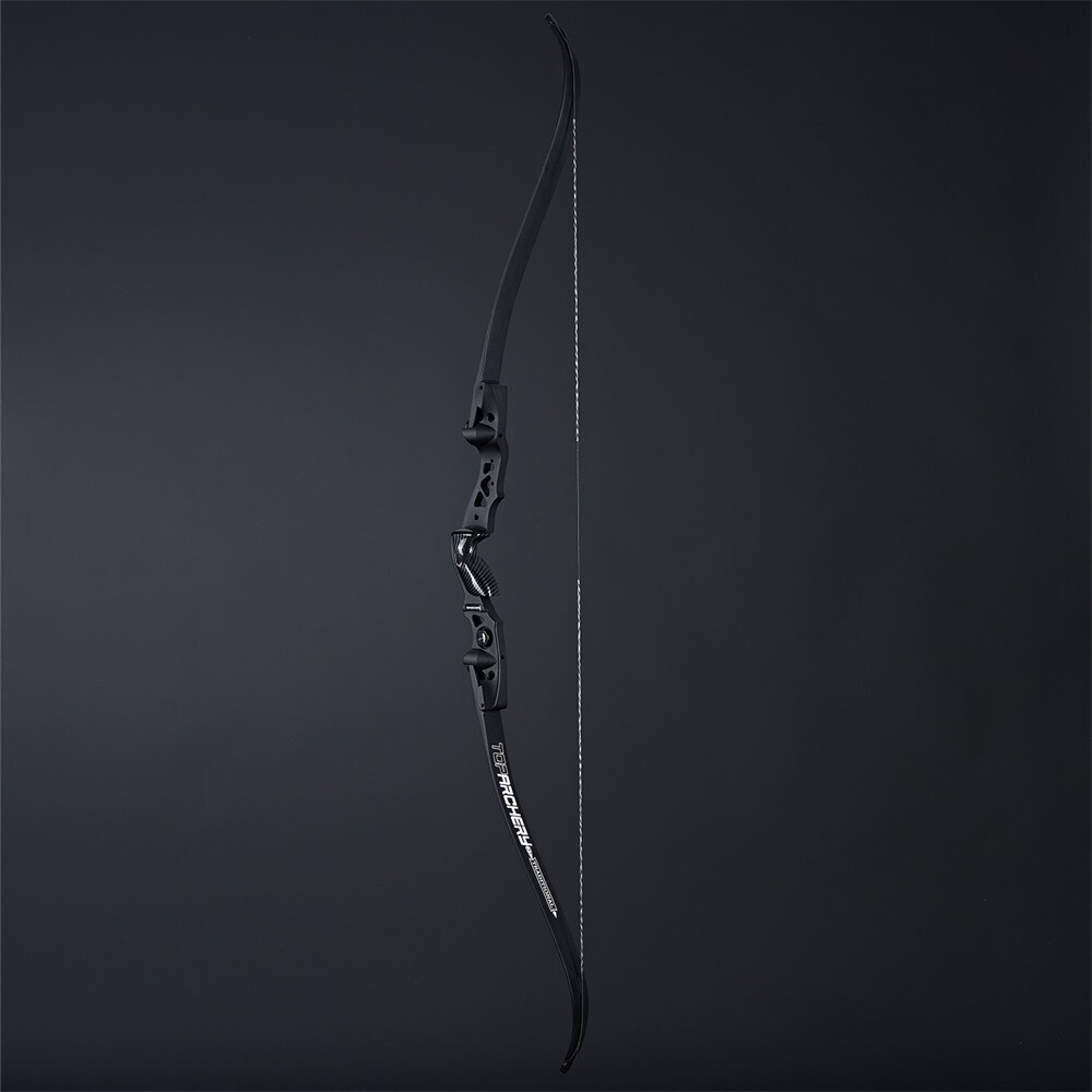 Archery 62″ ILF Takedown Recurve Bow 25-60lbs Right Hand Carbon Arrows Hunting