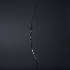 Archery 62″ ILF Takedown Recurve Bow 25-60lbs Right Hand Carbon Arrows Hunting