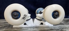 8in Wide Core Trucks, Oj Wheels, Bronson Bearings