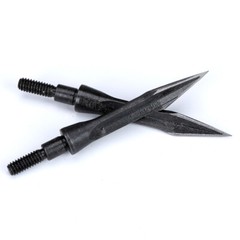 Archery Arrowheads Blade Tips Screw Points Broadheads Crossbow Bow Hunting 12X