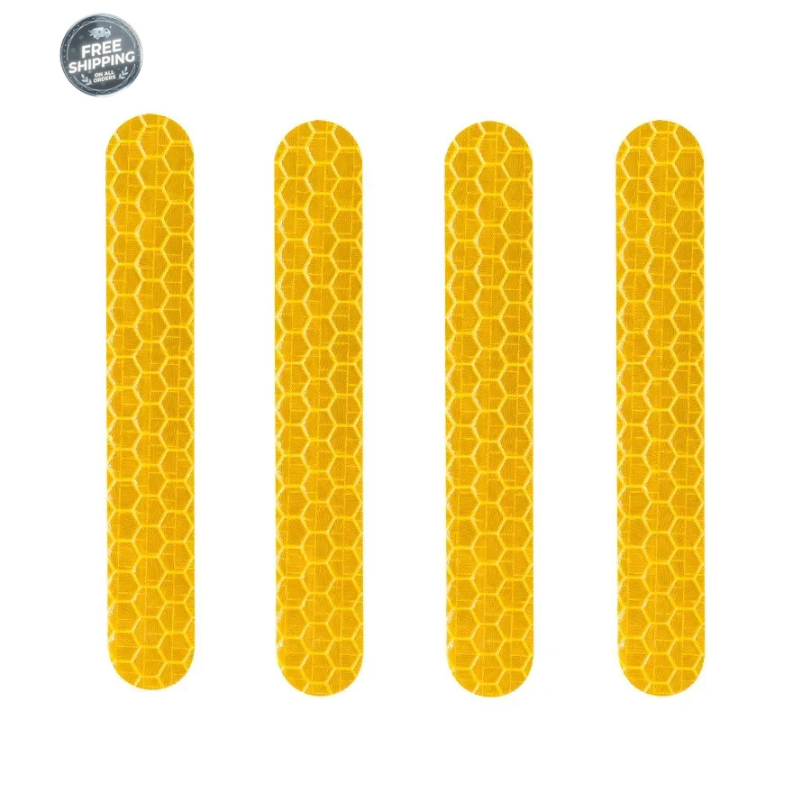 4pcs Reflective Wheel Cover Stickers for Ninebot Max G30 Electric Scoote