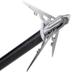 G5 Outdoors Stainless Steel Megameat Broadheads (3 Pack) 125 Grain – USED