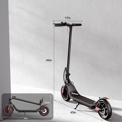 iScooter i8M Foldable Electric Scooter(350W Motor,19MPH Top Speed,15Miles Range)