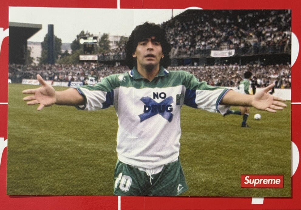 Supreme Maradona Sticker SS24 Brand New Authentic Ships Same Day ✉️