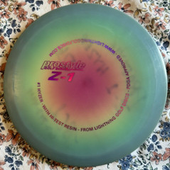 RARE NEW Prostyle Z-1 Hyzer Multi-Color, Hi-Test Resin, 176g by Lightning Discs