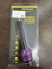 Bee Stinger SPHXN06MB 6in Sport Hunter Xtreme Stabilizer-Matte Black & Purple