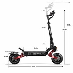 Folding Electric Scooter for Adult 6000W Dual Motor 50MPH 60V 38AH Fast Escooter