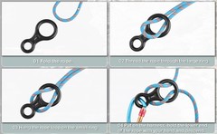 Rescue Figure 8 Descender, 35kN 50kN Aluminum Rappelling Belay Gear Climbing