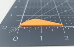 2.0″ Flo Orange Raptor II R2 Vanes By Norway Industries: Bulk Pack Of 500 Count