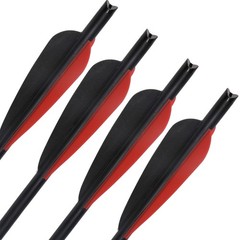 20in Crossbow Bolts Carbon Crossbow Arrows Replaceable Tips for Hunting Shooting