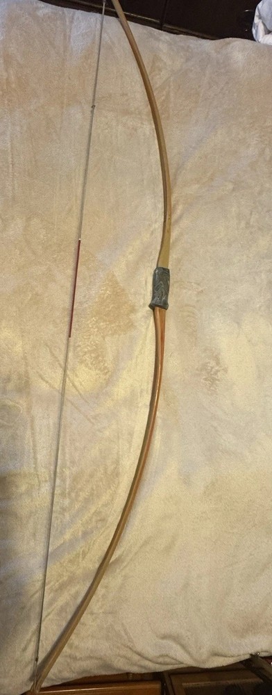 Vintage Sharp Shooter Recurve Archery Bow with String-very Cool! Fiberglass bow
