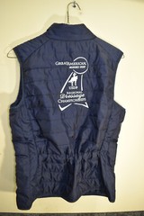 United States Dressage USDF Regional Horse Riding Champion Vest WOMENS L Blue