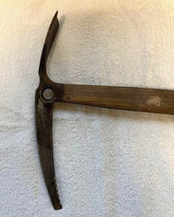 Charlet Moser Super Conta Vintage Ice Axe Wood Shaft 80cm France