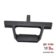 Black 2″ Class III Trailer Towing Hitch Step, Black Powder-Coated Cast