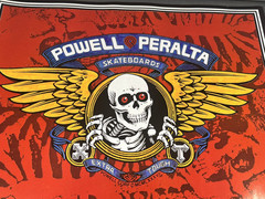 Vintage NOS 1989 POWELL PERALTA Ripper Skateboard Poster OG Bones Two Sided 80s