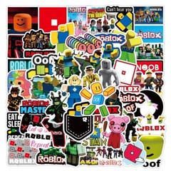 Mix 10/50 PCs Roblox Game Luggage Notebook Laptop Car Sticker – No Duplicate