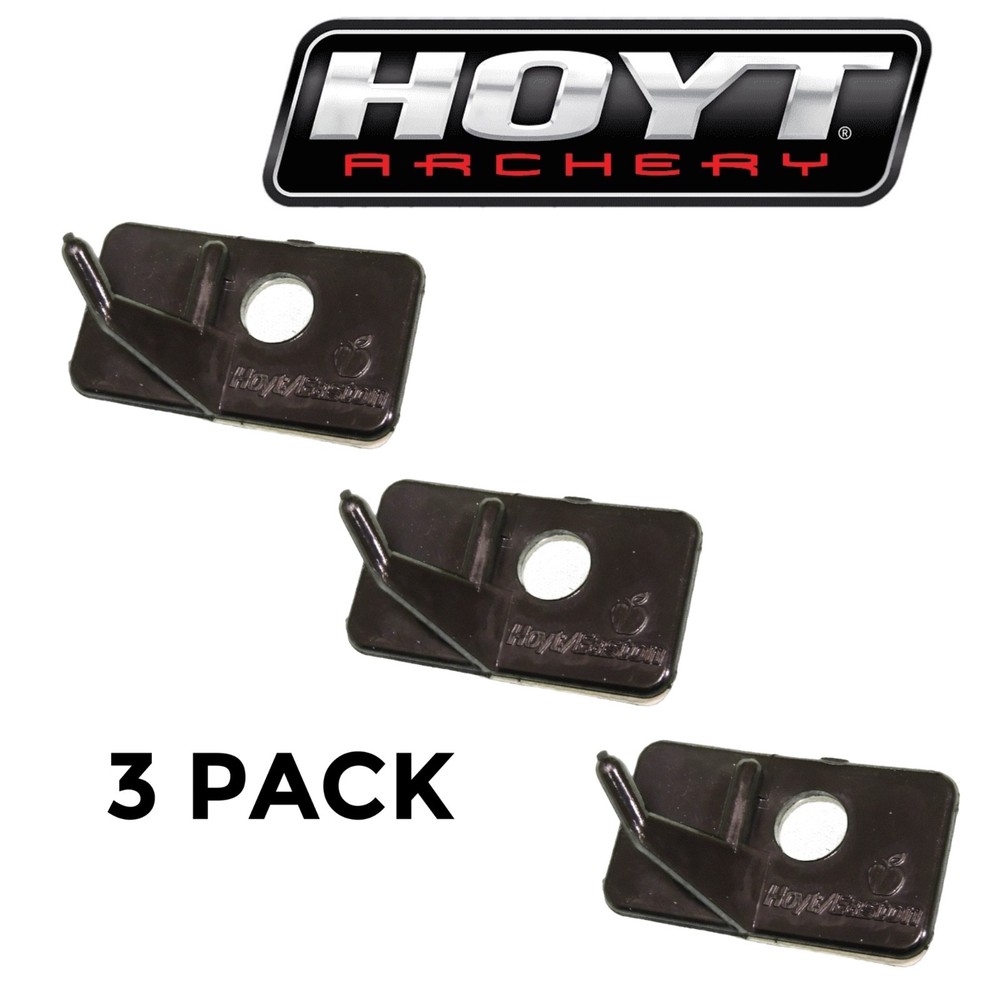 3 PACK Hoyt ARROW REST SELF ADHESIVE STICK ON Archery – RH or LH RECURVE BOW