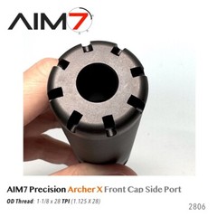 Aim7 ALPHACLOAK Brake Billet Steel Black 1.125X28 (1-1/8X28 TPI)