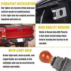 Tail Light Compatible With 2005-2015 Toyota Tacoma Pickup Left Driver Side