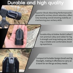 Archery Hunting Bow Stabilizer Damper Silencer Riser Shock Absorber Compound Bow
