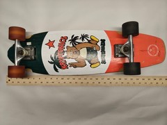 New Kryptonics Cruiser Skateboard 28×8 Party Bear California Drunk Stoned Beach