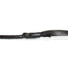 BULL WHIP 04 Feet long 16 Plaits Cow Hide Leather CUSTOM BULLWHIP DARK BROWN