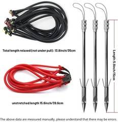 Bowfishing Catapult Slingbow Slingshot w/Fishing Reel Set Archery Bow Hunting