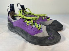EVOLV Rock Climbing Shoes Women’s Leather Lace-up – US 8
