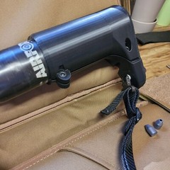 8 Inch Long Buttstock for paintball 60 to 63mm C02 or 29CI Tanks