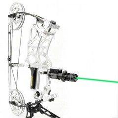 Tactical Green Laser Sight Dot Scope Mount 20mm Rail Compound Bow Rifle Hunting