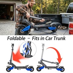5000W High-Speed Adult Electric Scooter Offroad Travel Commute 60V 25AH eScooter