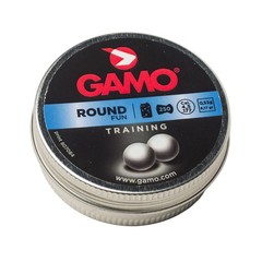 Gamo Roundball .22 Training (BB) Pellets, 250ct, 15.43gr. – 632032554