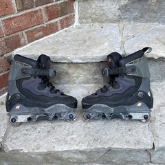 Vintage Pat Lennen K2 Aggressive Inline Skates Blades Skate US Mens 7